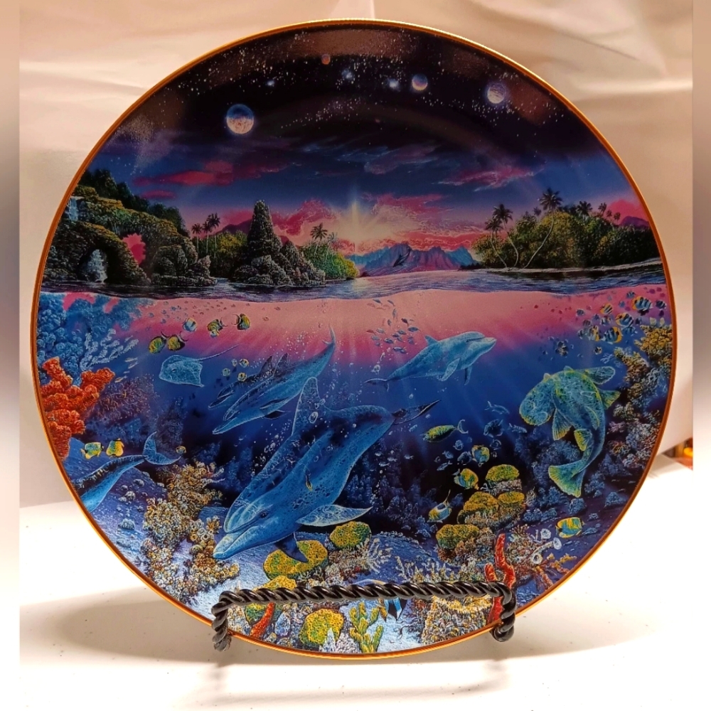 Danbury Mint Search For Harmony The Underwater Paradise Collection New
